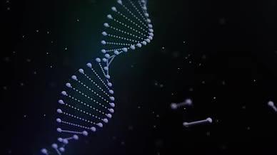 生物基因研究背景视频视频的预览图